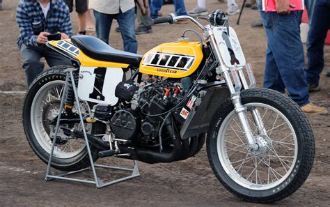 Said Motorcycle Mechanics magazine in a 1981 road test:. . Yamaha tz750 flat tracker for sale